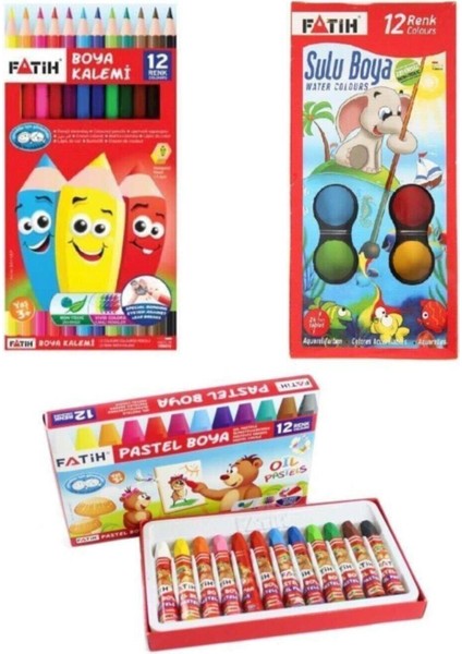 Okul Ögrenci Kirtasiye Boya Seti OFISINN-008