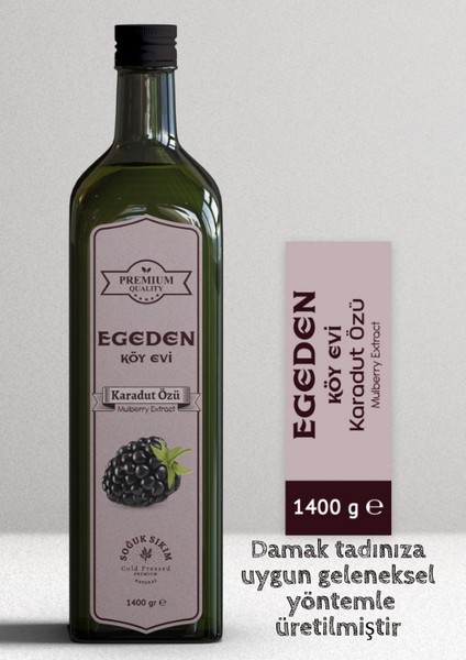Yöresel Karadut Özü 1400 gr Cam Şişe fiyatları