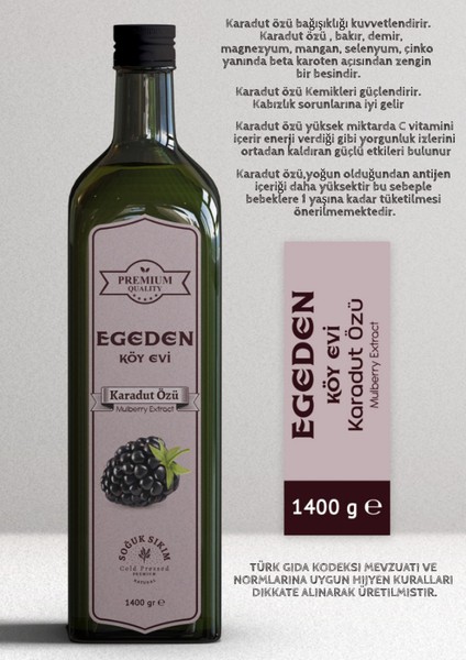 Yöresel Karadut Özü 1400 gr Cam Şişe modelleri