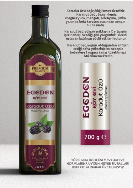 Yöresel Karadut Özü 700 gr Cam Şişe modelleri