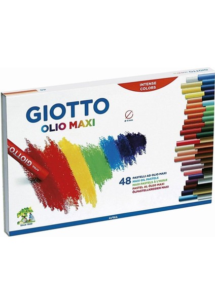 EKS Ticaret Giotto Olio - Yağlı Pastel (Silindir) 48 Renk