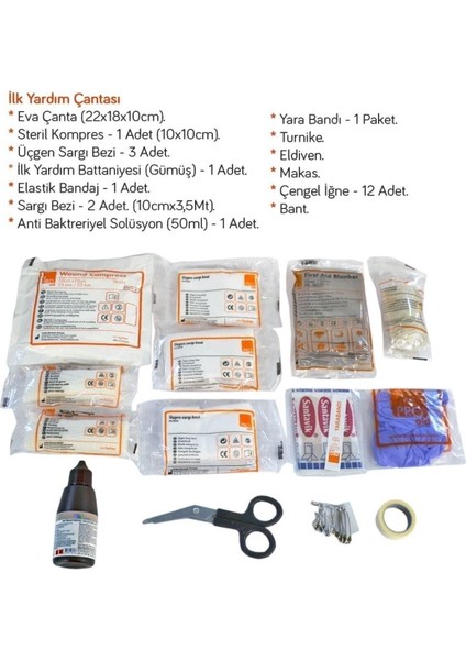 Araç Ilk Yardım Çantası