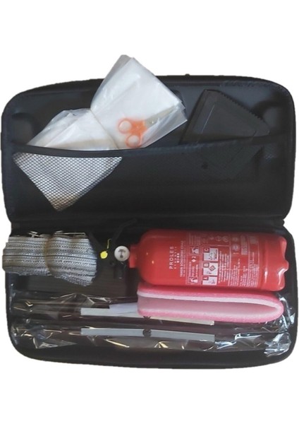 Demirgroup Lüks Ilk Yardım Çantası, Trafik Seti, Araç Muayene Çantası, Yangın Tüpü