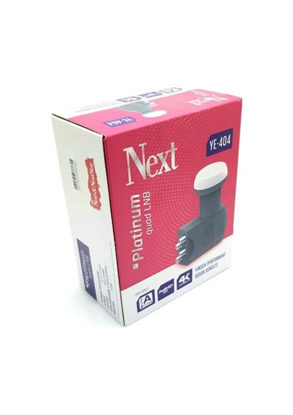 Next YE-404--4 Lü Bağımsız Quad Lnb