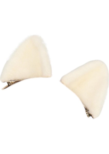 Peluş ve Kuyruk Seti Cadılar Bayramı Süslü Elbise Cosplay Kostüm Beyaz (Yurt Dışından) modelleri