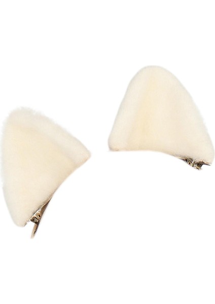 Peluş ve Kuyruk Seti Cadılar Bayramı Süslü Elbise Cosplay Kostüm Beyaz (Yurt Dışından) indirimleri