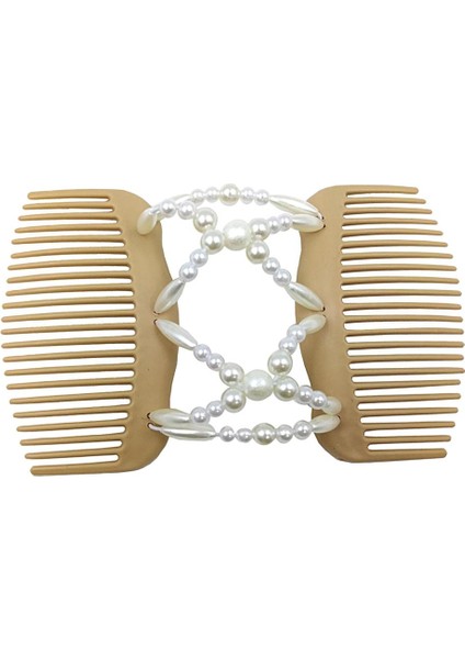 Vintage Tarzı Saç Tarakları Klipler Streç İnciler Kalın Saç Kabarık Araçları (Yurt Dışından) indirimleri