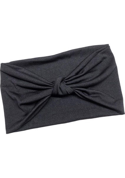 Lady Elastik Geniş Saç Bandı Spor Salonu Koşu Saç Bandı (Yurt Dışından)