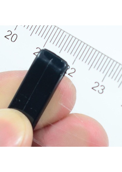 10 Adet 10 mm / 0.4 "Düz Esnek Bantlar Kafa Bantları Siyah (Yurt Dışından) indirimleri