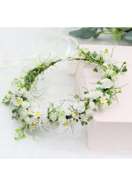 Boho Floral Çelenk Başlık Çiçek Kafa Kafası (Yurt Dışından) fırsatları