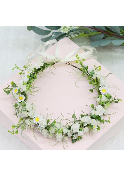 Boho Floral Çelenk Başlık Çiçek Kafa Kafası (Yurt Dışından) indirimleri