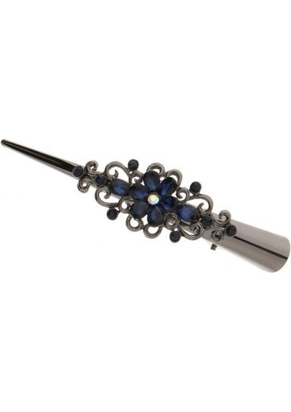 Duckbill Rhinestone Saç Klipsi 2 Adet (Yurt Dışından)