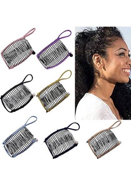 20 Diş Muz Klipsli Saç Mavisi İçin Vintage Saç (Yurt Dışından) indirimleri