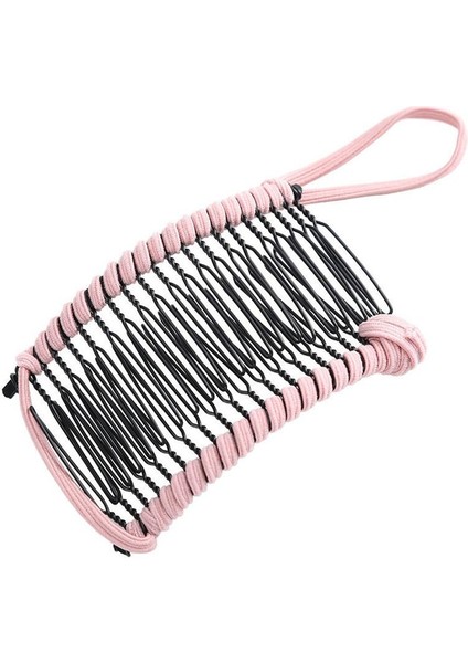 20 Diş Muz Klipsli Saçlar İçin Vintage Saç Pembe (Yurt Dışından) indirimleri