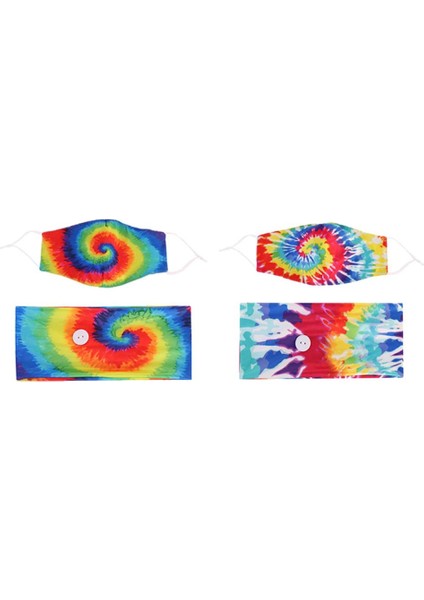 Setli 2x Moda Düğmeleri, Elastik Bant Ter Bandı (Yurt Dışından)