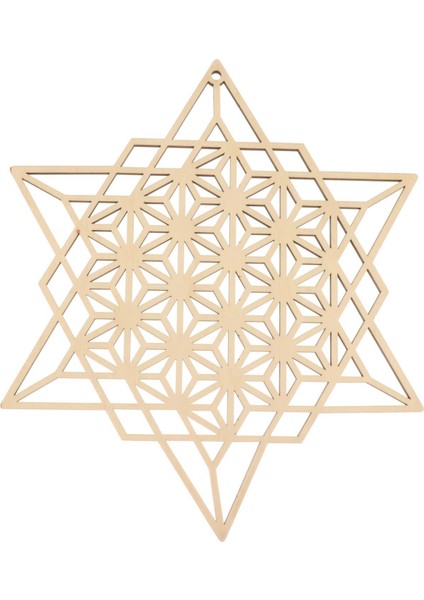 Kesilmiş Ahşap Izgara Süslemesi Çiçeği 0.5cm 5cm (Yurt Dışından)