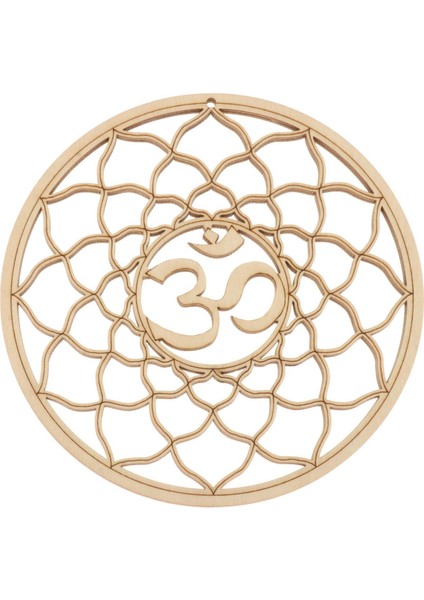 Meditasyon Doğal Dilim Disk Işaretleri H 30.5cm (Yurt Dışından) fiyatları