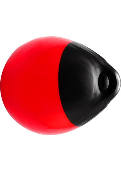 Siyah Uç Şişirilebilir Tekne 250 x 300MM Deniz Mooring Tampon Tamponu Siyah Kırmızı (Yurt Dışından)