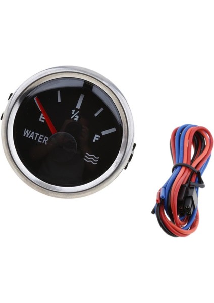 Universal 316L Paslanmaz Seviye Gösterge Teknesi 9 ~ 32VDC 52MM Siyah (Yurt Dışından)