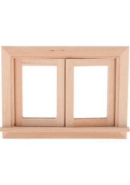 1/12 Ölçekli Dollhouse Minyatür Boyasız Ahşap Pencere Çerçevesi Ev Dıy Aksesuarı (Yurt Dışından) fiyatları