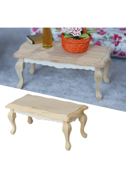 1/12 Ölçekli Bebek Evi Kitaplık Rafı Masa Mobilya Oyuncakları (Yurt Dışından) fırsatları