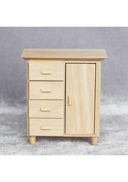 1/12 Gerçekçi Dollhouse Mobilya Dolap Kitap Mini Mobilya Modeli (Yurt Dışından)
