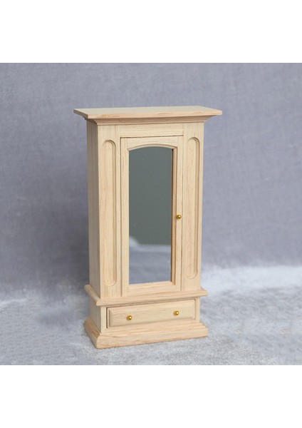 1:12 Dollhouse Mobilya Dolap Kitaplık Fotoğraf Talepleri Yatak Odası Dekoru (Yurt Dışından) modelleri