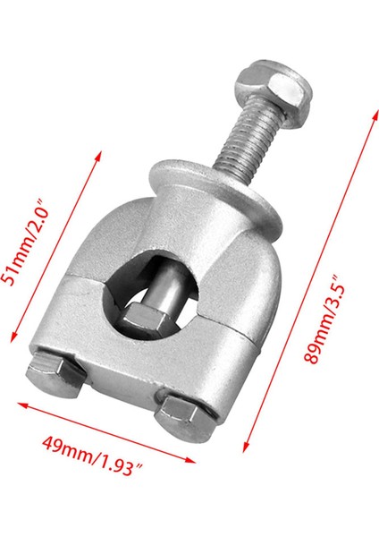 Motosiklet Motosiklet Gidon Bağlar Kir Bisiklet Atv Için Yükseltici Çubuk Kelepçesi (Yurt Dışından)