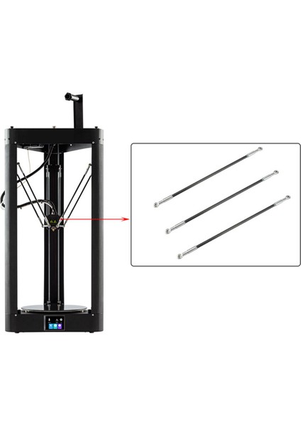 El Kolları Karbon Fiber Yuvarlak Tüp 3D Yazıcı Aksesuarları Flsn Için (Yurt Dışından) indirimleri