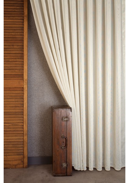 Bolero Tül Kum Rengi 1-2,5 Orta Sık Pile 400X260