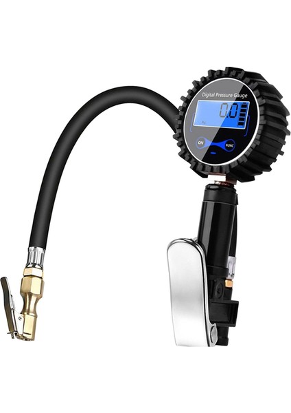Motosiklet Için Basınç Göstergesi Olan Dijital Lastik Şişirme 3-200PSI (Yurt Dışından)