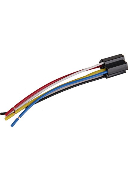 10X Araba 12V 12 Dc 40A Rölesi Kablo Demeti Soketi 5pin 5 Tel (Yurt Dışından)