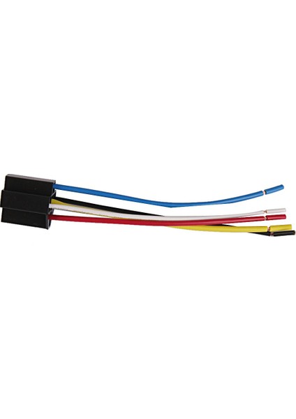 10X Araba 12V 12 Dc 40A Rölesi Kablo Demeti Soketi 5pin 5 Tel (Yurt Dışından)