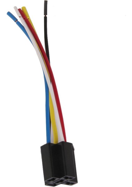 10X Araba 12V 12 Dc 40A Rölesi Kablo Demeti Soketi 5pin 5 Tel (Yurt Dışından)