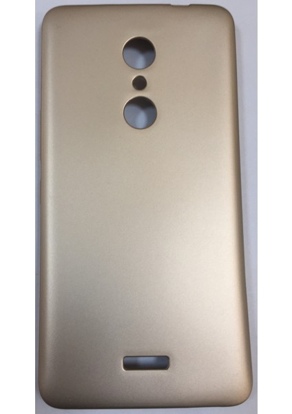 Alcatel A3 Xl Silikon Kapak Kılıf Gold