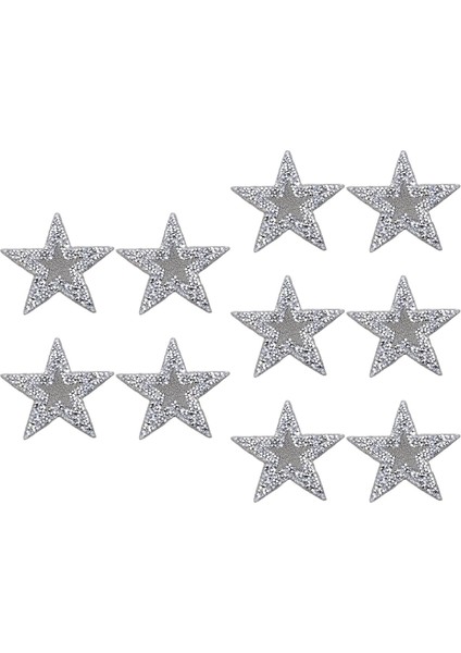 10X Rhinestone Yıldız Yamaları Aplike Onarım Dikiş Aksesuarları (Yurt Dışından) fırsatları