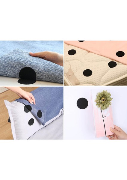 30 Çift Yapışkan I Yuvarlak Paralar Çarşaf Halı (Yurt Dışından) indirimleri