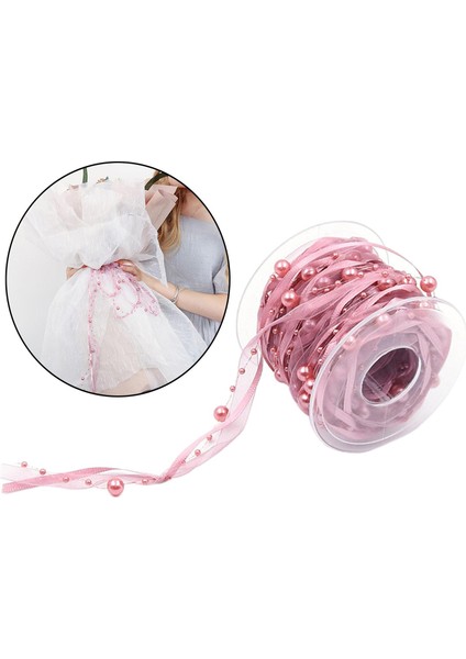 Boncuk Şerit Şifon Boncuklu Aplike Düğün Buketleri Pembe (Yurt Dışından) modelleri
