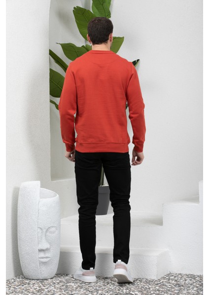 Hitch Erkek Uzun Kol Bisiklet Yaka Sweatshirt modelleri