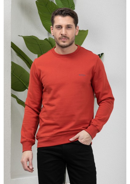 Hitch Erkek Uzun Kol Bisiklet Yaka Sweatshirt fırsatları