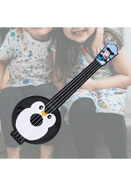 Çocuk Ukulele Oyuncak Klasik Eğitim Oyuncak Müzik Aleti İçin Bebek Penguen (Yurt Dışından)