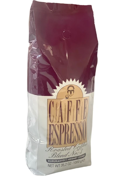 Mehmet Efendi Espresso No.3 Çekirdek Kahve 1000gr