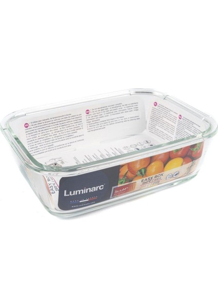 Luminarc Dikdörtgen Cam Saklama Kabı 122CL 21X15X7CM fiyatları