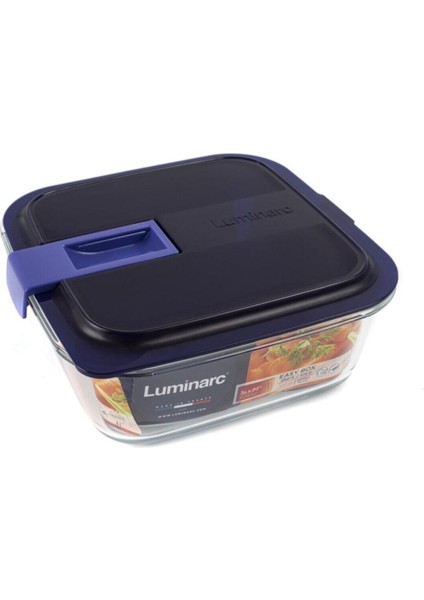 Luminarc Kare Cam Saklama Kabı 122 cl 18X18X7CM