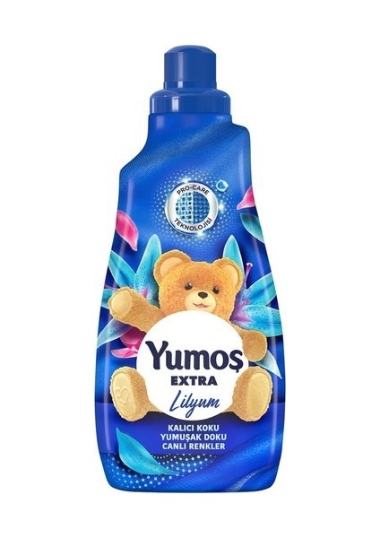 Extra Lilyum Konsantre Çamaşır Yumuşatıcı 2 x 1,44 lt + Demstar Mikrofiber Bez