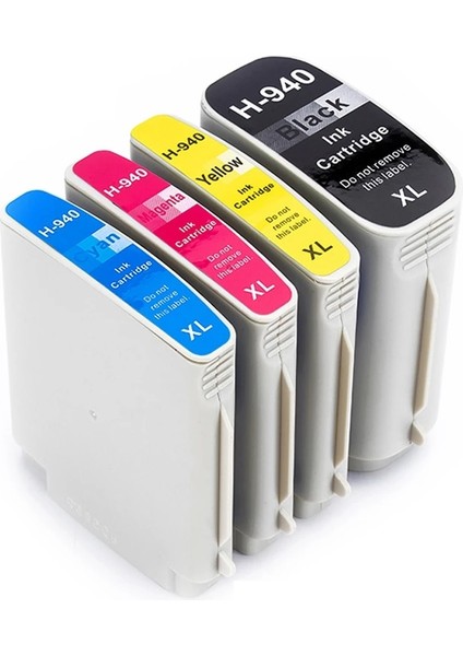 Officejet Pro 8000/ Pro 8500 Yüksek Kapasite 4 Renk (Set) Muadil Kartuş