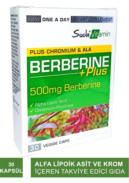 Berberine Plus 30 Kapsül