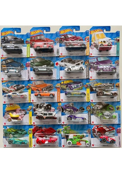 Hot Wheels 20'li Başlangıç Seti - Yirmili Farklı Model Araba