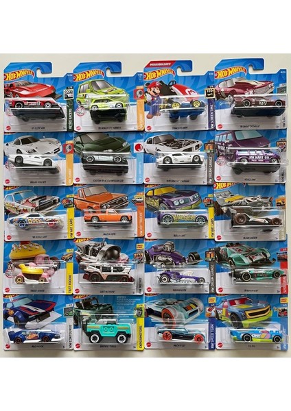 Hot Wheels 20'li Başlangıç Seti - Yirmili Farklı Model Araba fiyatları