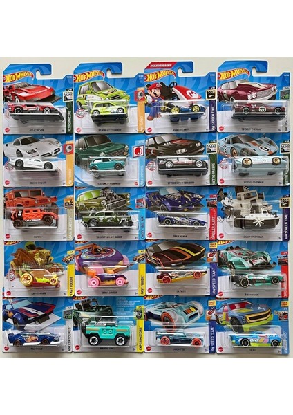 Hot Wheels 20'li Başlangıç Seti - Yirmili Farklı Model Araba modelleri